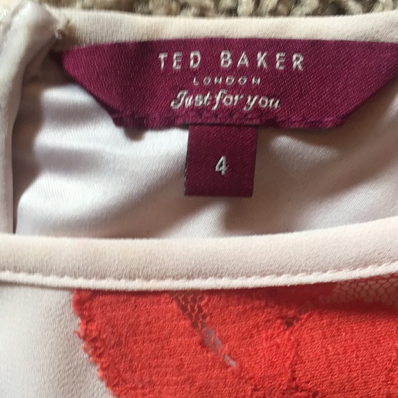 Ted Baker London Lace Colorblocked Dress - Picture 4 of 7